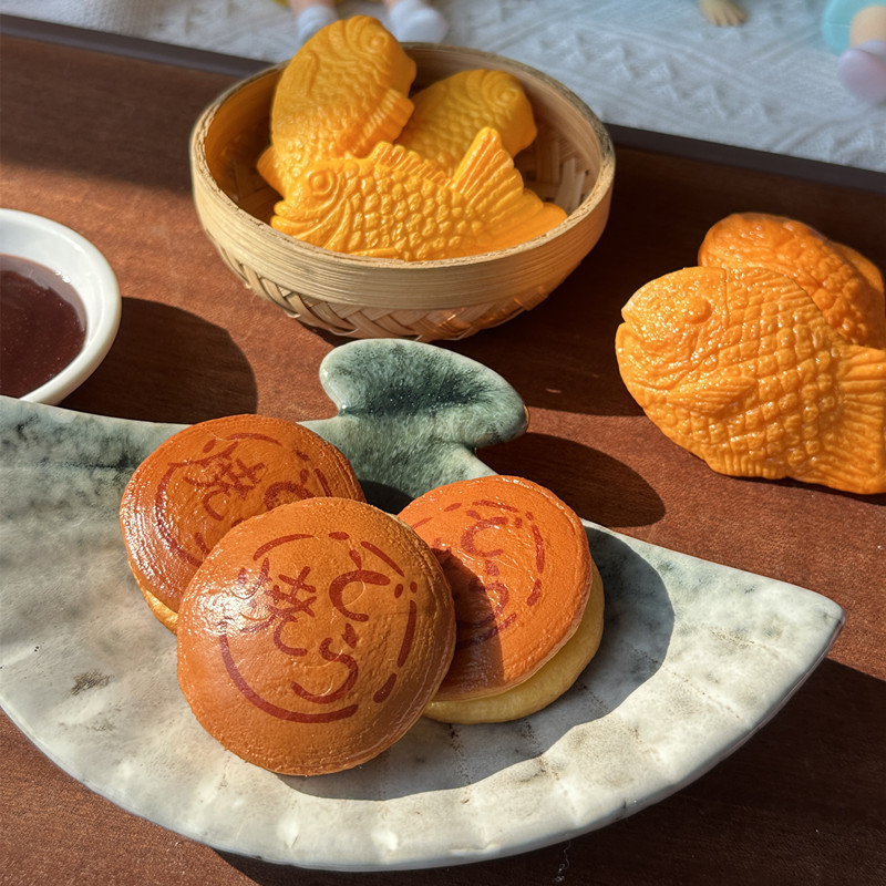 Japanese Lifestyle Food - อุปกรณ์ตกแต่งบ้านตุ๊กตา สไตล์ญี่ปุ่น จำลองอาหารว่างย่างแบบสแนปเปอร์ ของตกแต่งน่ารัก อุปกรณ์ประกอบฉากถ่ายภาพ