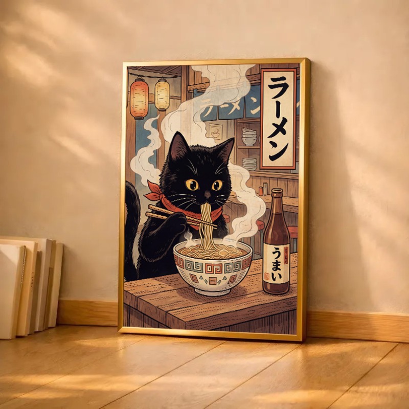 โปสเตอร์ภาพวาดบนผ้าใบลายอาหารญ - Japanese Lifestyle Food บทวิจารณ์และราคา