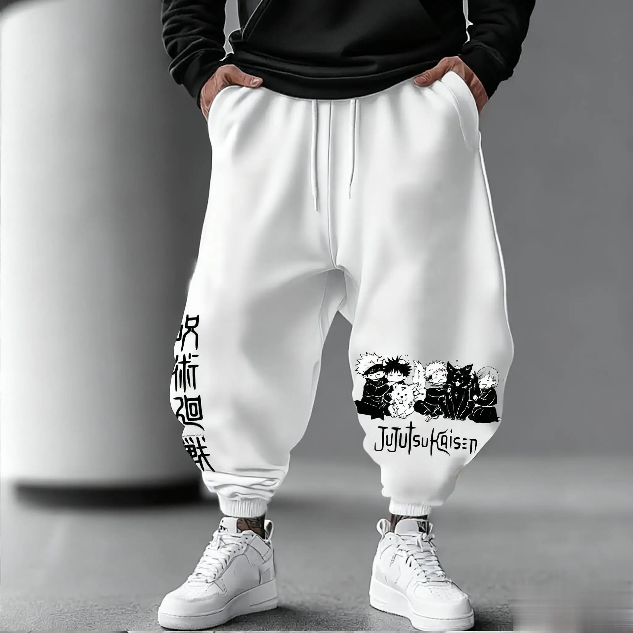 กางเกงจ็อกกิ้งผู้ชายลายอนิเมะญ - Japan Lifestyle And Culture บทวิจารณ์และราคา