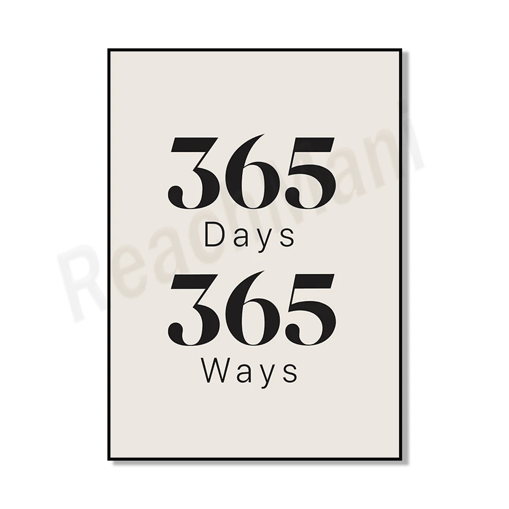 365 วัน 365 วิธี โปสเตอร์คำคมส - Japanese Life Quotes บทวิจารณ์และราคา