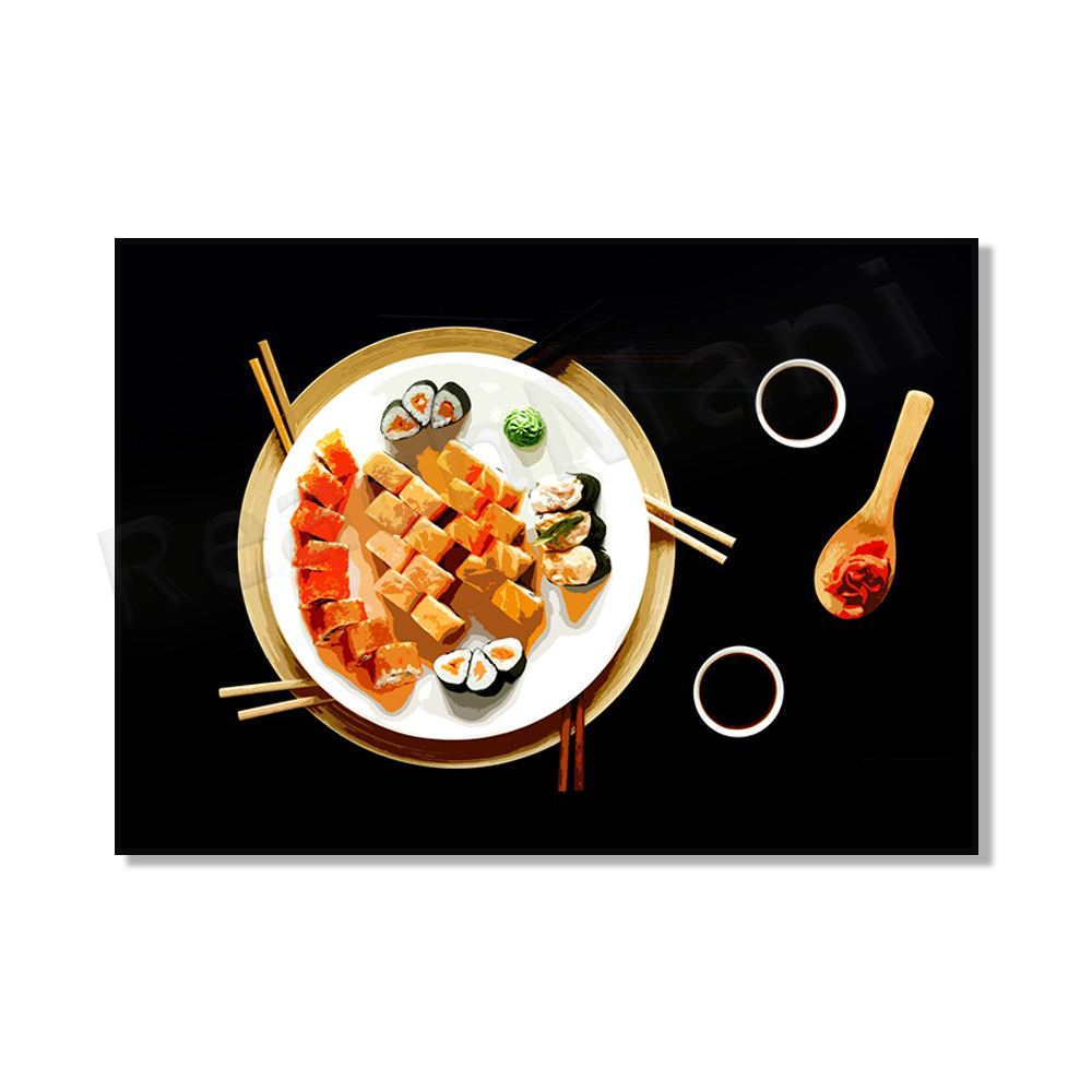 ภาพวาดตกแต่งผนังสไตล์ญี่ปุ่น ศ - Japanese Lifestyle Food บทวิจารณ์และราคา
