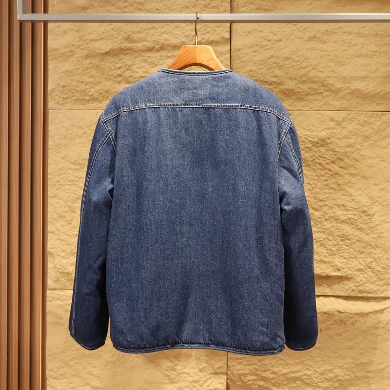 เสื้อแจ็คเก็ตยีนส์สไตล์เรโทรญี - Japanese Daily Lifestyle บทวิจารณ์และราคา