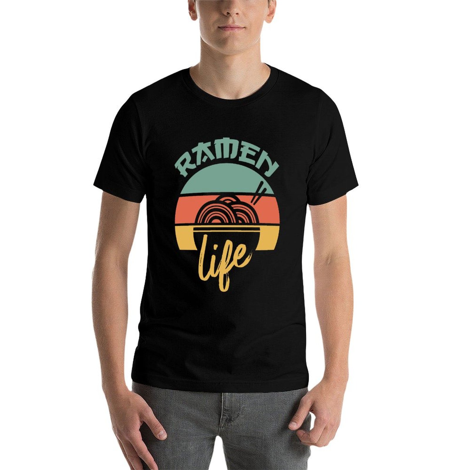 เสื้อยืดลายรามเอนไลฟ์สำหรับคนร - Japanese Daily Lifestyle บทวิจารณ์และราคา