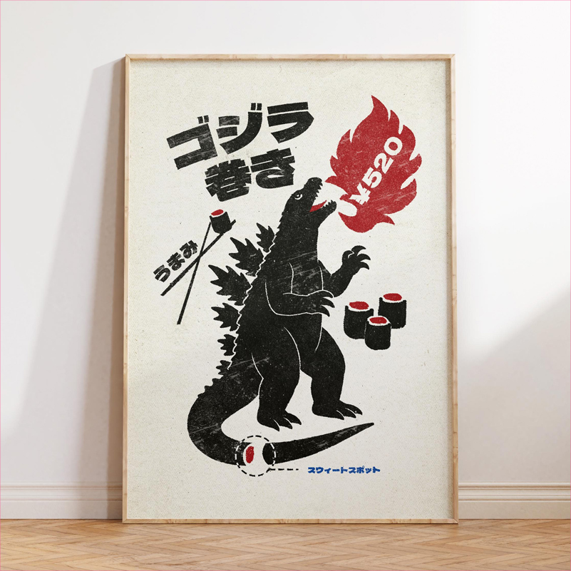 โปสเตอร์ศิลปะอาหารญี่ปุ่น ภาพพ - Japanese Lifestyle Food บทวิจารณ์และราคา