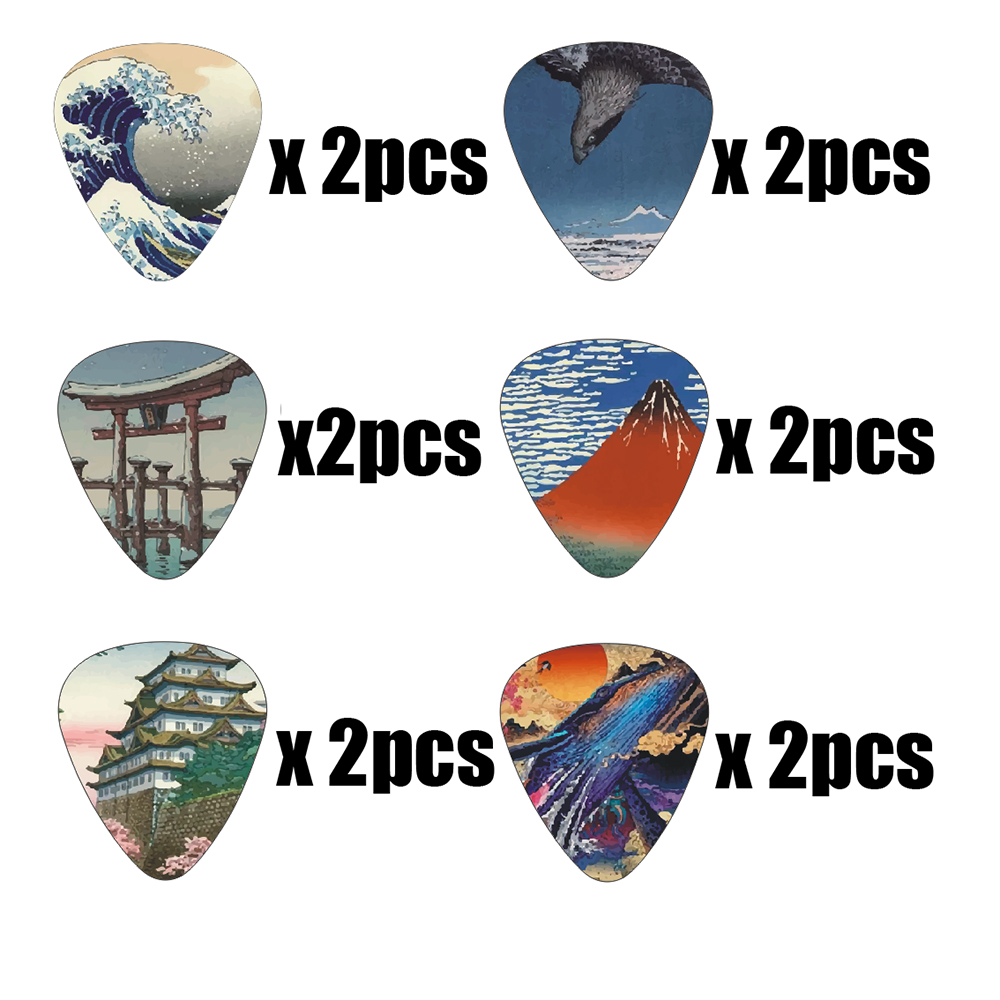 ใหม่ 12 ชิ้น/เซ็ตกีตาร์ Picks- - Japan Lifestyle And Culture บทวิจารณ์และราคา