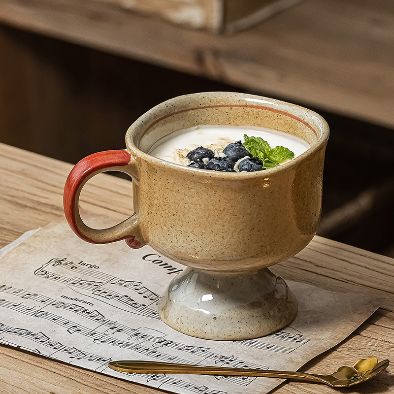 แก้วเซรามิกสไตล์เรโทร แก้วกาแฟ - Japanese Daily Lifestyle บทวิจารณ์และราคา